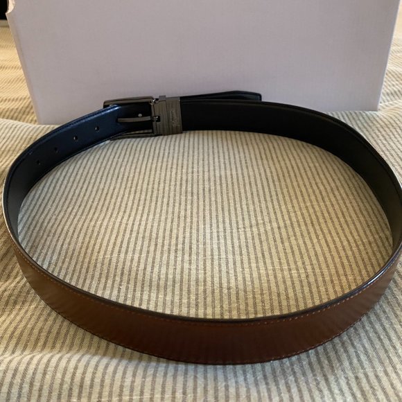 Penguin Reversible Belt Size 30 Brown and Black - Picture 2 of 4